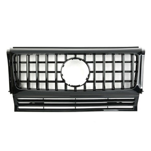 1990-2018 Mercedes-Benz G-Class/G63 Amg Gtr Style Front Grille | W463 Gloss Black / Yes Camera