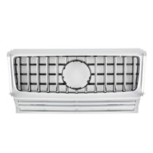 Load image into Gallery viewer, 1990-2018 Mercedes-Benz G-Class/G63 Amg Gtr Style Front Grille | W463 Chrome Silver / Yes Camera
