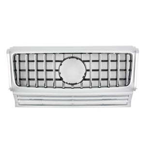 1990-2018 Mercedes-Benz G-Class/G63 Amg Gtr Style Front Grille | W463 Chrome Silver / Yes Camera