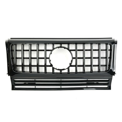 1990-2018 Mercedes-Benz G-Class/G63 Amg Gtr Style Front Grille | W463 Gloss Black / Yes Camera