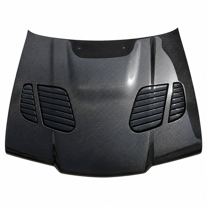 1992-1998 BMW 3-Series/M3 GTR Style Carbon Fiber Hood | E36 Sedan