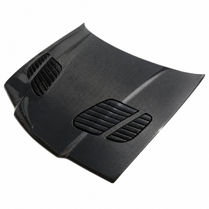 1992-1998 BMW 3-Series/M3 GTR Style Carbon Fiber Hood | E36 Sedan