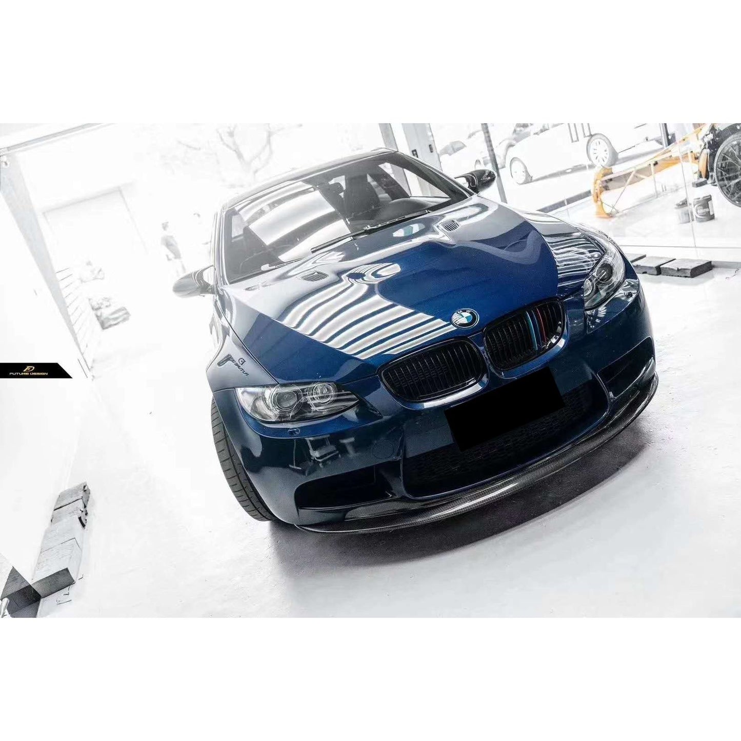 2007-2013 BMW M3 V1 Style Carbon Fiber Front Lip | E90/E92/E93