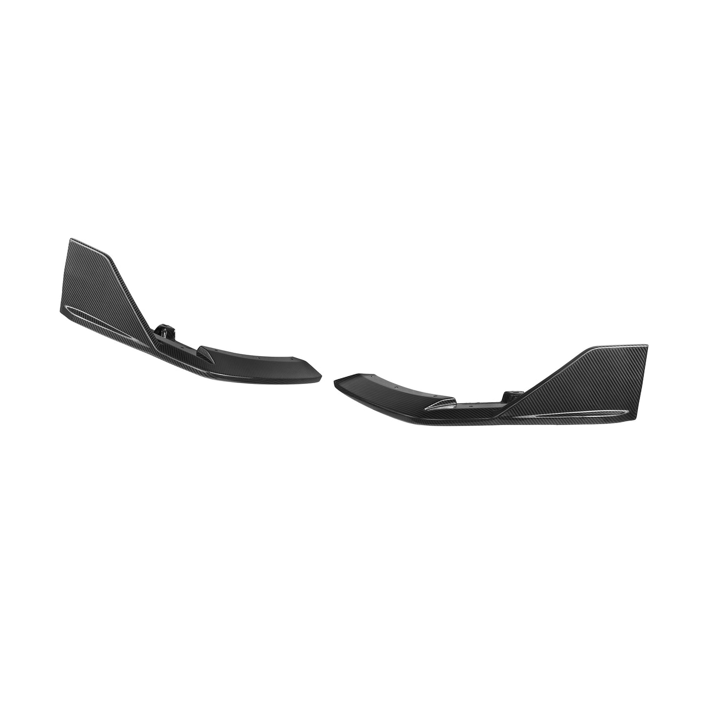 2019+ BMW X6 3 Piece Carbon Fiber Rear Diffuser with LED Brake Light | G06