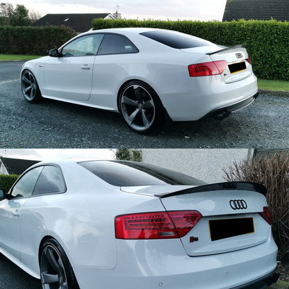 2008-2012 Audi S5 Ducktail Carbon Fiber Trunk Spoiler | B8 S5