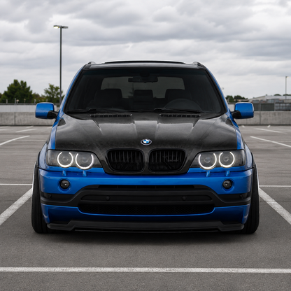 2000-2003 BMW X5 OEM Style Carbon Fiber Hood | E53