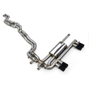 2001-2006 BMW M3 Valved Sport Exhaust System | E46 Stainless Steel Exhaust / Chrome Tips / Full Exhaust Exhausts