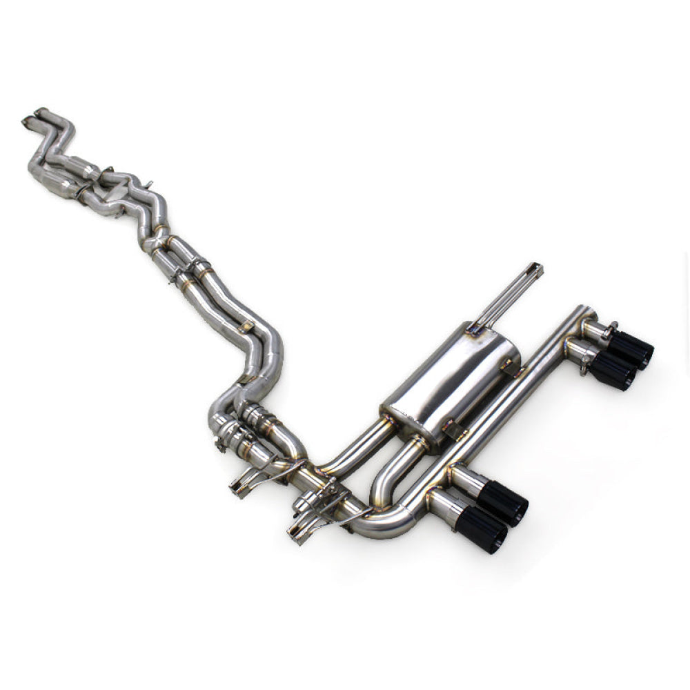 2001-2006 BMW M3 Valved Sport Exhaust System | E46 Stainless Steel Exhaust / Chrome Tips / Full Exhaust Exhausts