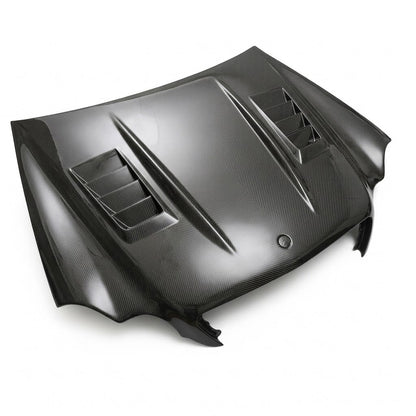 2001-2007 Mercedes-Benz C-Class V Style Carbon Fiber Hood | W203/S203