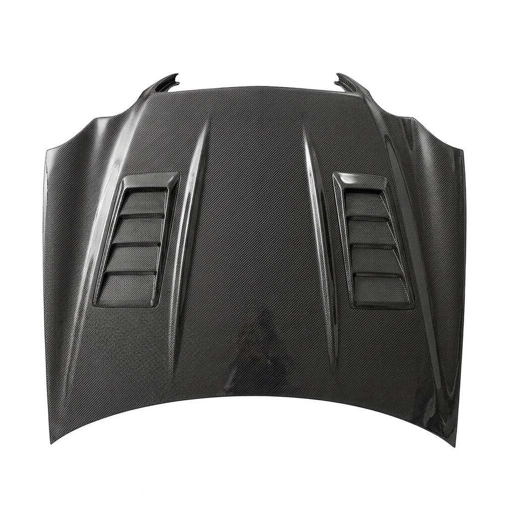 2001-2007 Mercedes-Benz C-Class V Style Carbon Fiber Hood | W203/S203