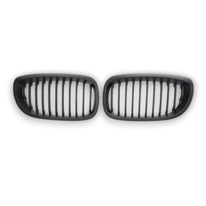 2002-2006 BMW 3-Series/M3 Kidney Grilles | E46 Matte Black Kidney Grilles