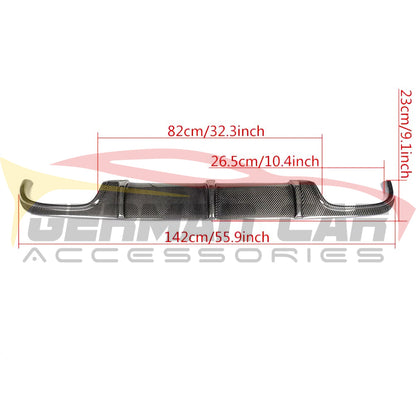 2006-2009 Mercedes-Benz E63 AMG Carbon Fiber Rear Diffuser | W211 Rear Diffusers