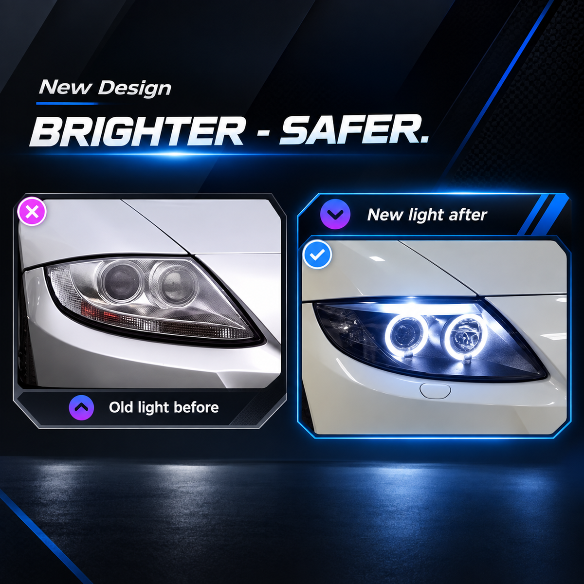 2003-2008 BMW Z4M/Z4 LED Headlights | E85/E86