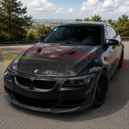 2004-2010 BMW 6-Series/M6 M Style Carbon Fiber Hood | E63/E64 - Front Hood