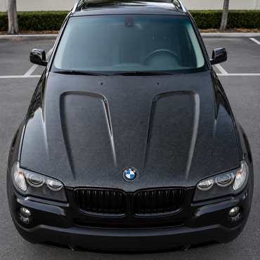 2004-2010 BMW X3 OEM Style Carbon Fiber Hood | E83