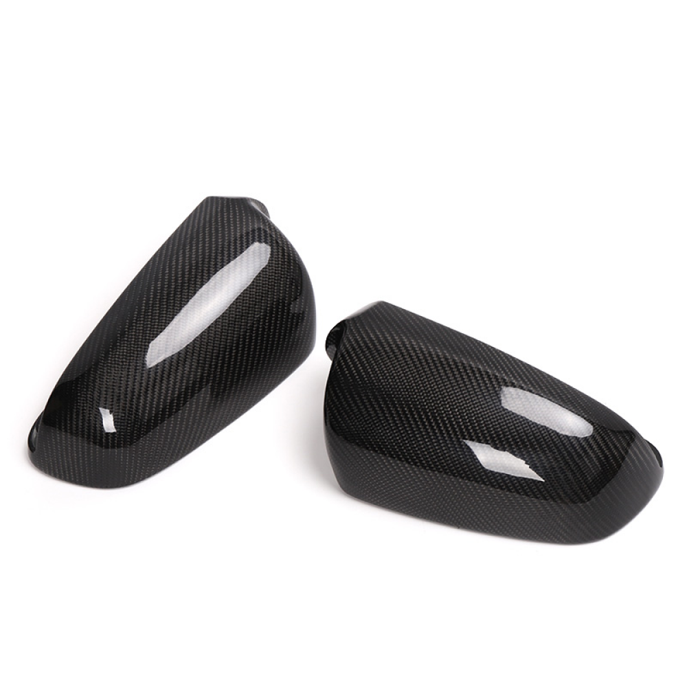 2005-2008 Audi A4/S4/RS4 Carbon Fiber Mirror Caps | B7 A4/S4/RS4 Mirror Caps