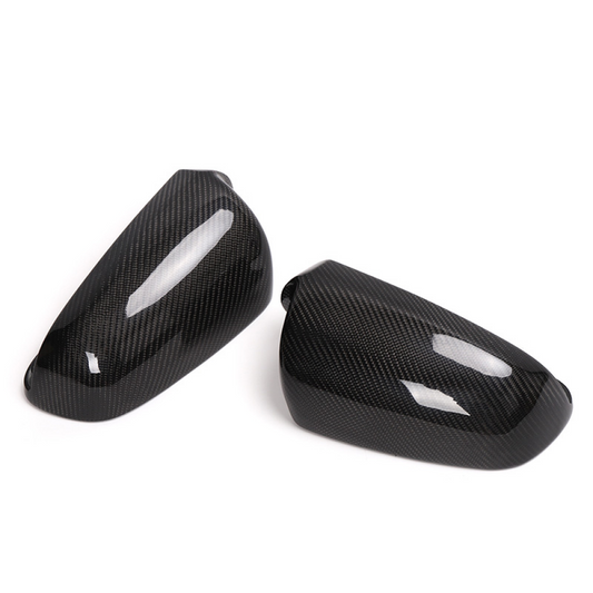 2005-2008 Audi A4/S4/RS4 Carbon Fiber Mirror Caps | B7 A4/S4/RS4 Mirror Caps