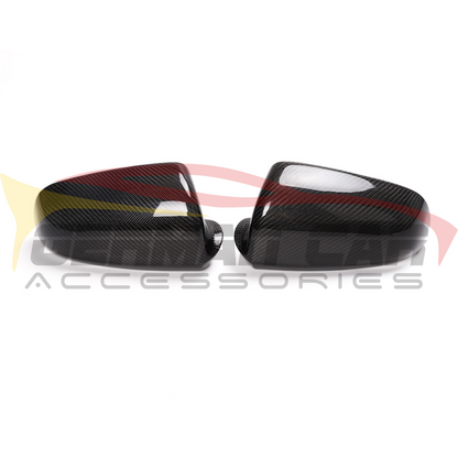 2005-2008 Audi A4/S4/RS4 Carbon Fiber Mirror Caps | B7 A4/S4/RS4 Mirror Caps