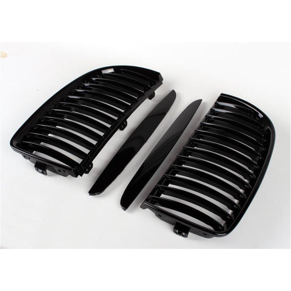 2005-2008 Bmw 3-Series Kidney Grilles | E90/e91/e92/e93 Pre Lci Gloss Black / E90/e91 (Sedan/wagon)