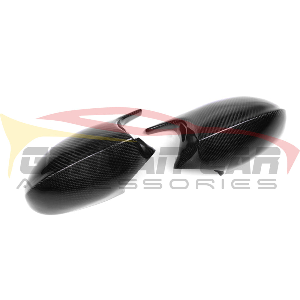 2005-2008 Bmw 3-Series M-Style Carbon Fiber Mirror Caps | E90/e91/e92/e93 Pre Lci