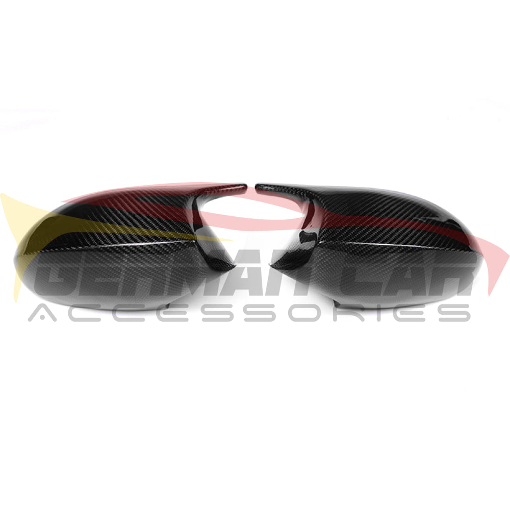 2005-2008 Bmw 3-Series M-Style Carbon Fiber Mirror Caps | E90/e91/e92/e93 Pre Lci