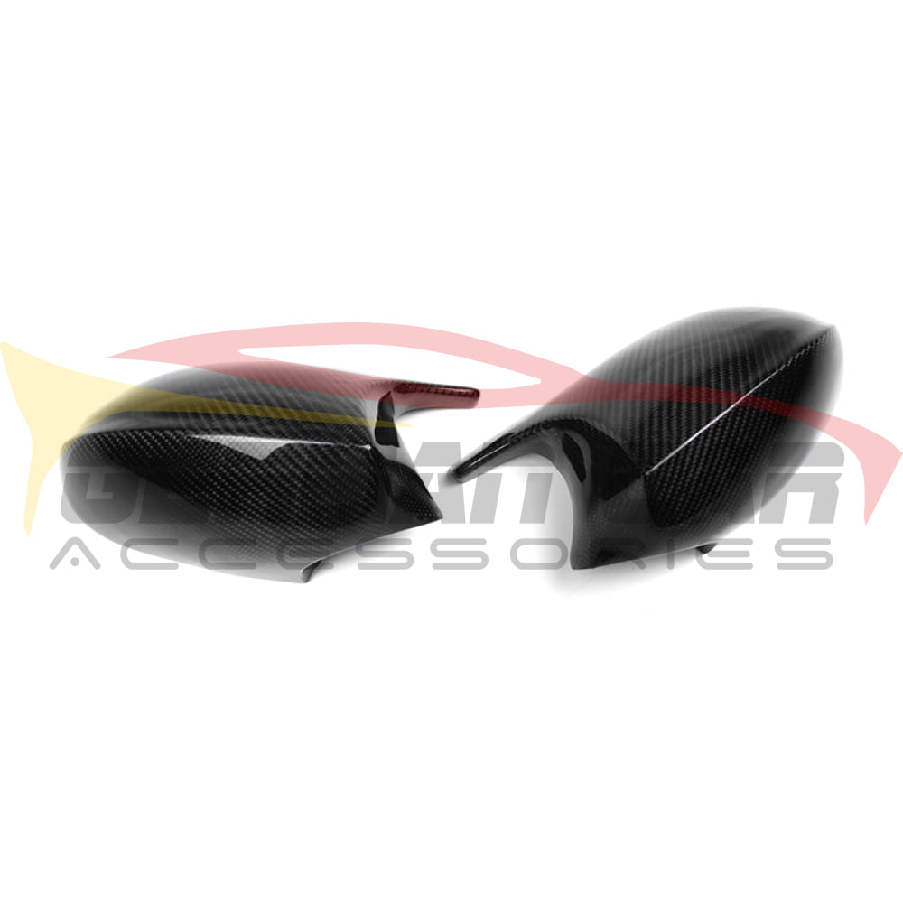 2005-2008 Bmw 3-Series M-Style Carbon Fiber Mirror Caps | E90/e91/e92/e93 Pre Lci