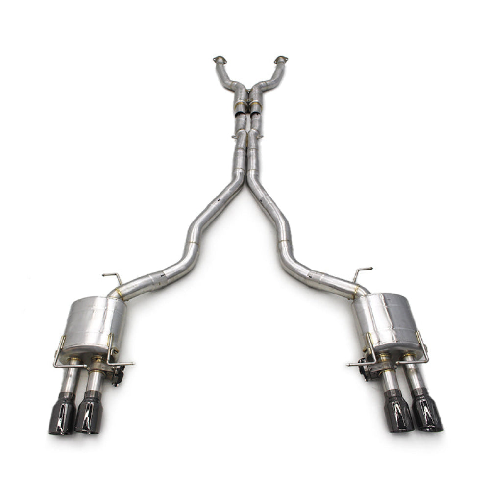 2005-2010 Bmw M5 Valved Sport Exhaust System | E60 Stainless Steel / Chrome Tips