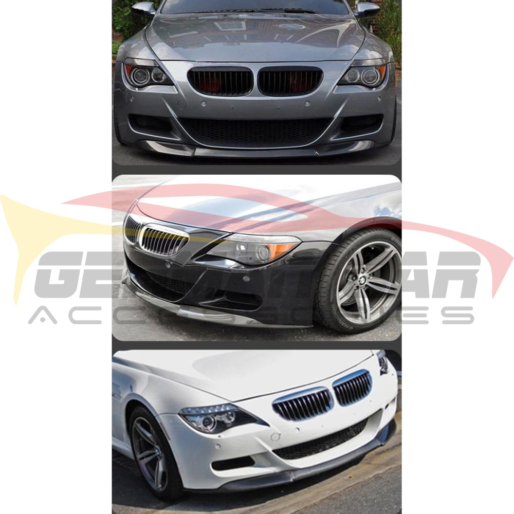 2013-2018 BMW M6 Carbon Fiber Front Lip V1 Style | F06/F12/F13