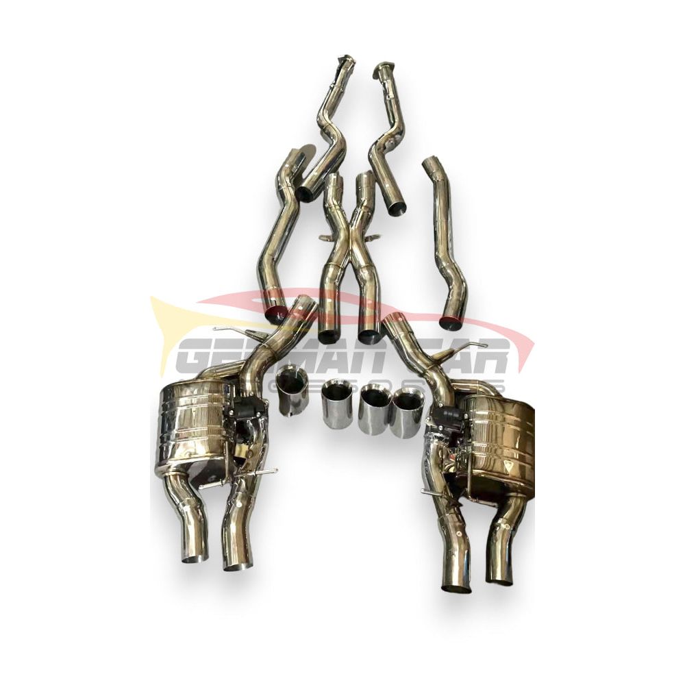 2005-2010 Bmw M6 Valved Sport Exhaust System | E63/E64 Stainless Steel / Chrome Tips