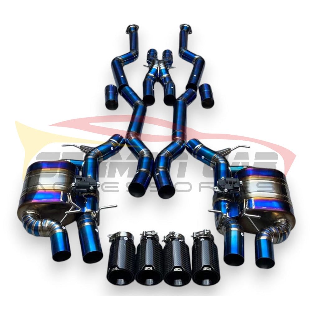 2005-2010 Bmw M6 Valved Sport Exhaust System | E63/E64 Titanium / Chrome Tips