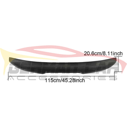 2005-2011 Audi A6/S6 Ducktail Carbon Fiber Trunk Spoiler | C6 A6/S6 Rear Trunk Spoilers