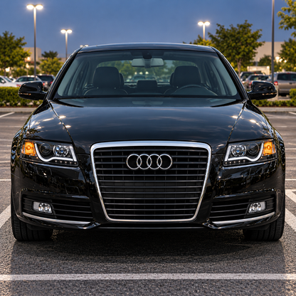 2005-2011 Audi A6/S6 LED DRL Tube Projector Headlights | C6