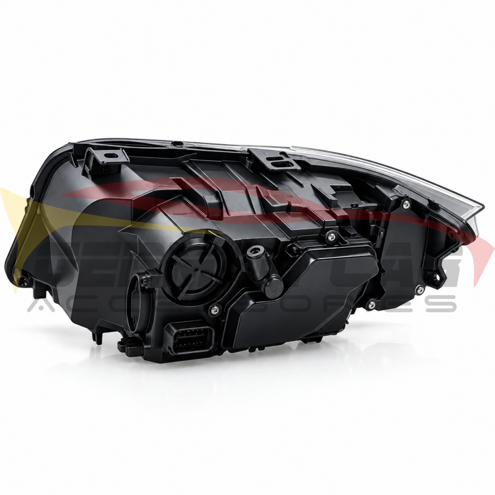 2005-2012 BMW 3-Series/M3 Yellow-White DRL Ikon Style LED Headlights | E90/E91 - Headlights