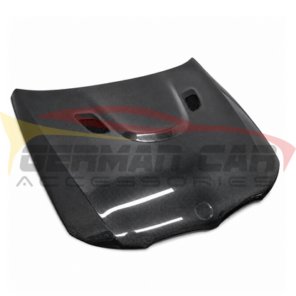 2005-2013 BMW 3-Series/M3 M Style Carbon Fiber Hood | E90/E92 - Front Hood