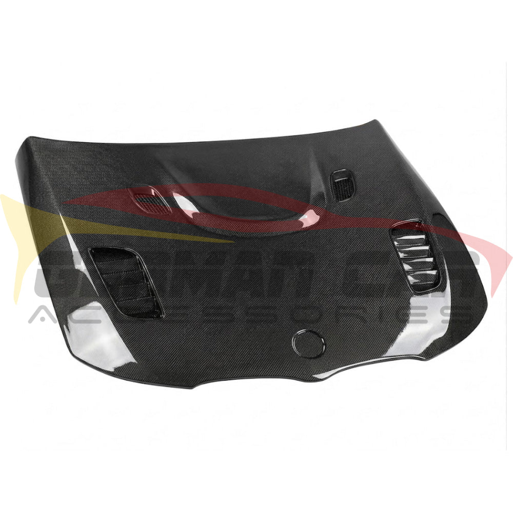 2005-2013 BMW 3-Series/M3 V Style Carbon Fiber Hood | E90/E92 - Front Hood