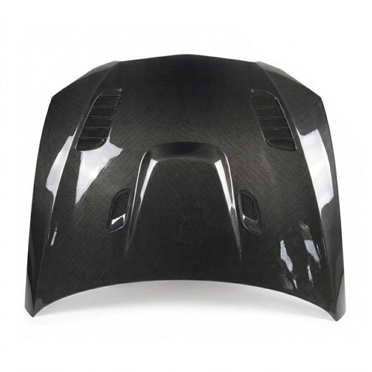 2005-2013 BMW 3-Series/M3 V Style Carbon Fiber Hood | E90/E92 - Front Hood