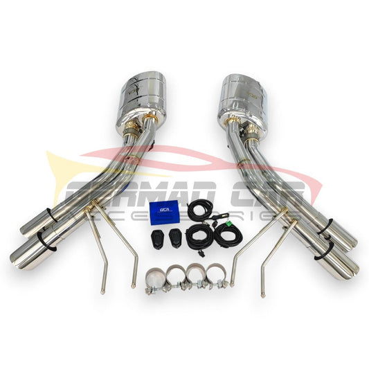 2005-2018 Mercedes G-Class/G63 Amg Valved Sport Exhaust System | W463 Stainless Steel / Chrome Tips
