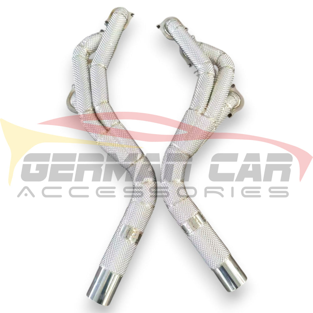 2008-2015 Mercedes C63 AMG Long Tube Headers & Downpipes | W204 Downpipes