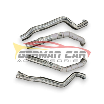 2012-2018 Mercedes Cls63 Amg Downpipes | W218 Front Race Pipes