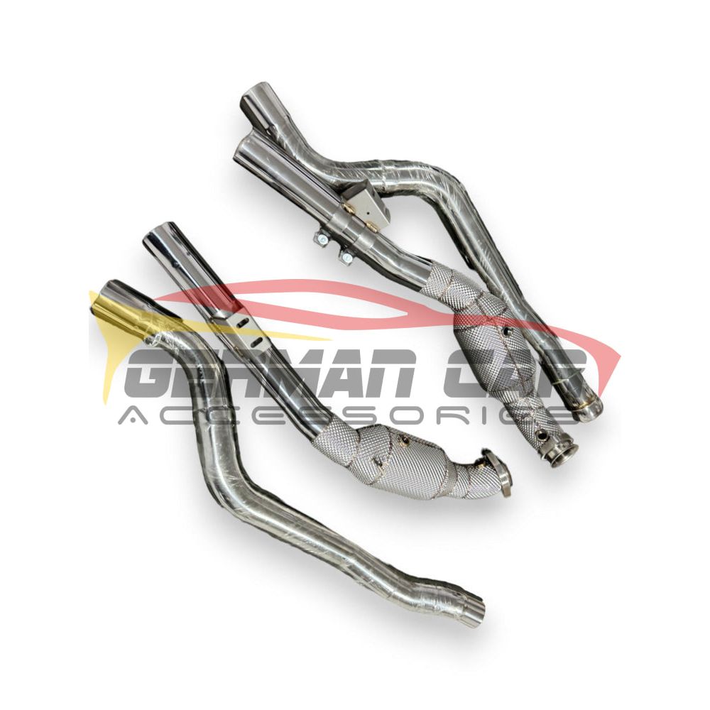 2012-2018 Mercedes Cls63 Amg Downpipes | W218 Front Race Pipes