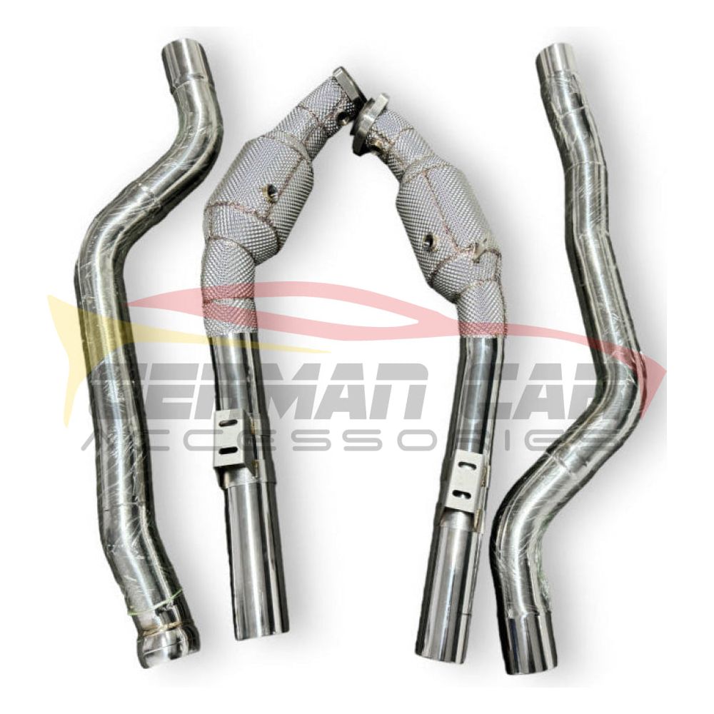 2012-2018 Mercedes Cls63 Amg Downpipes | W218 Yes Heat Shield / 200 Cell Euro 6 Sport High Flow Cat