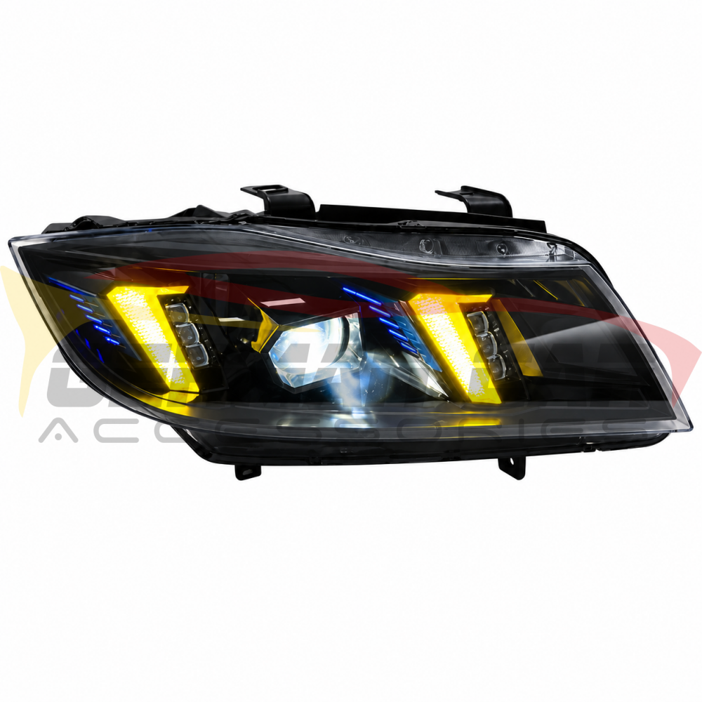 2006-2013 BMW 3-Series/M3 3 Colors Snake Eyes Style Headlights | E90/E91 - Headlights