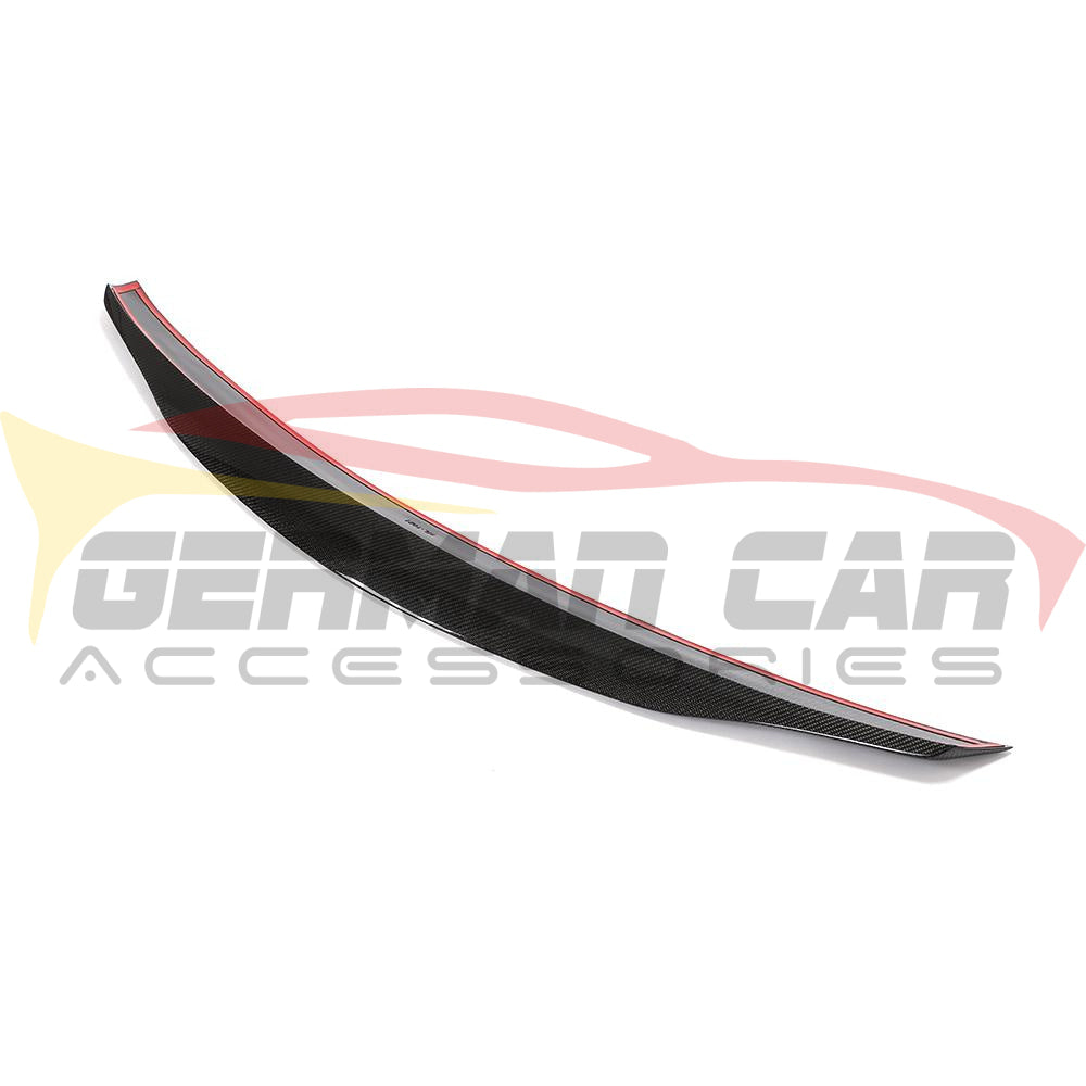 2006-2013 Mercedes-Benz S-Class V2 Style Carbon Fiber Trunk Spoiler | W221 Sedan Rear Trunk Spoilers