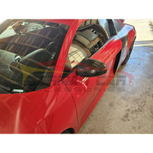 Load image into Gallery viewer, 2007-2012 Audi R8 Carbon Fiber Mirror Caps | Gen 1 Mk1 Pre Facelift
