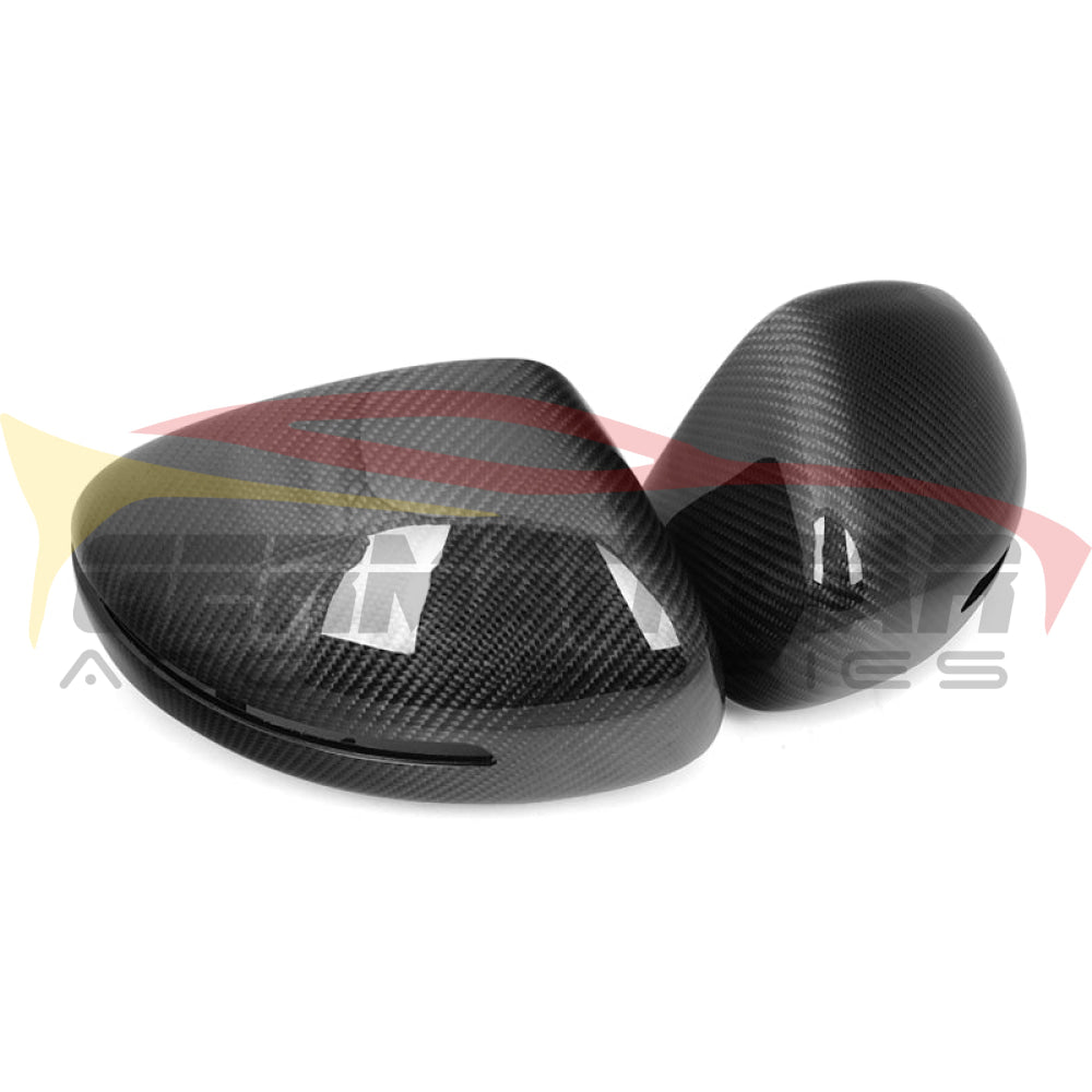 2007-2012 Audi R8 Carbon Fiber Mirror Caps | Gen 1 Mk1 Pre Facelift