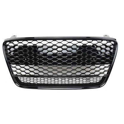 2007-2013 Audi R8 Honeycomb Grille With Lower Mesh | Mk1 Pre Facelift Black Frame Front Grilles