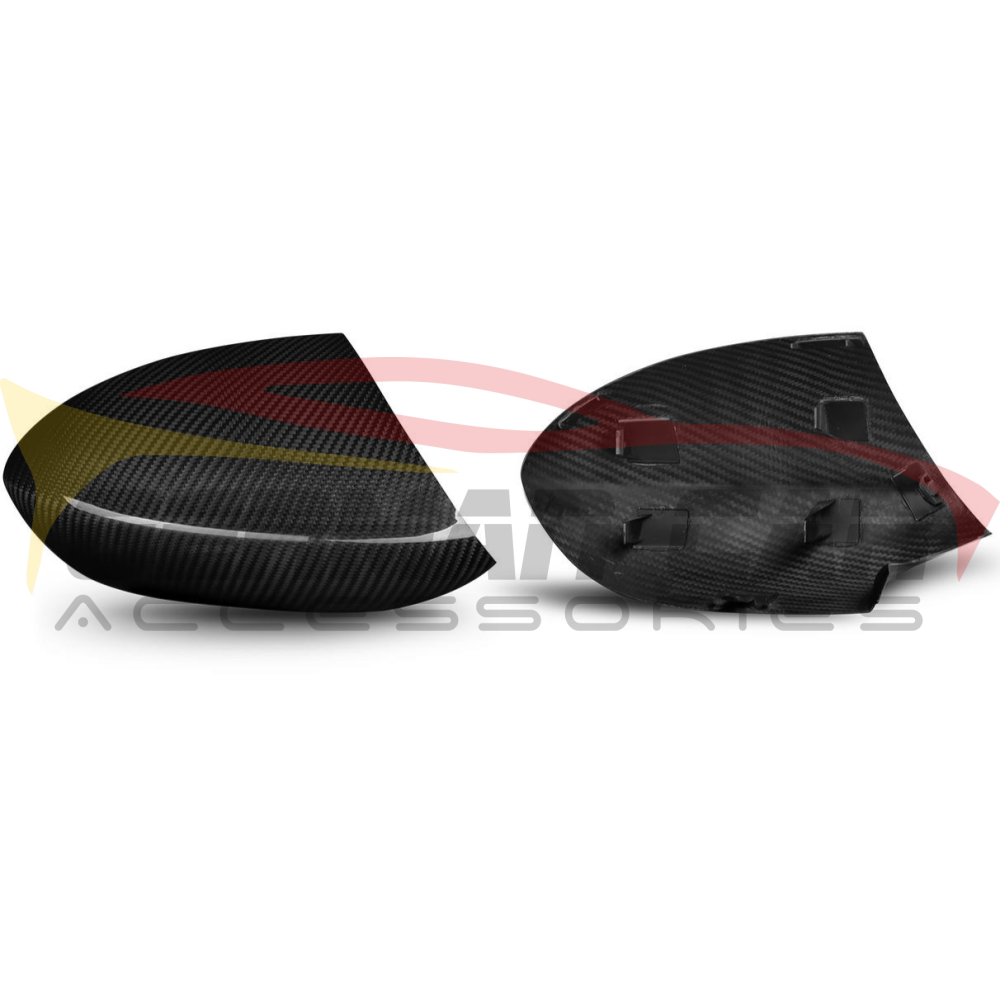 2007-2013 Bmw M3 Dry Carbon Fiber Mirror Caps | E90/e92/e93