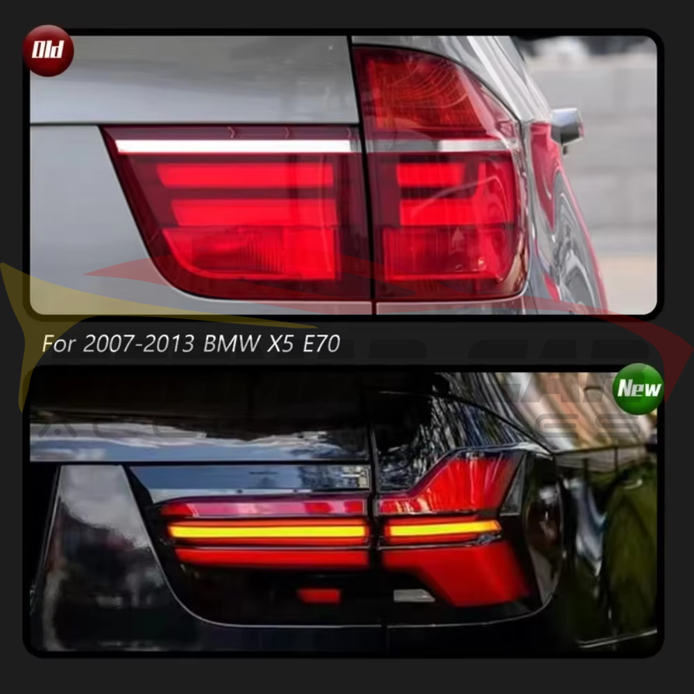 2007-2013 BMW X5 G05 Style Taillights | E70 - Taillights