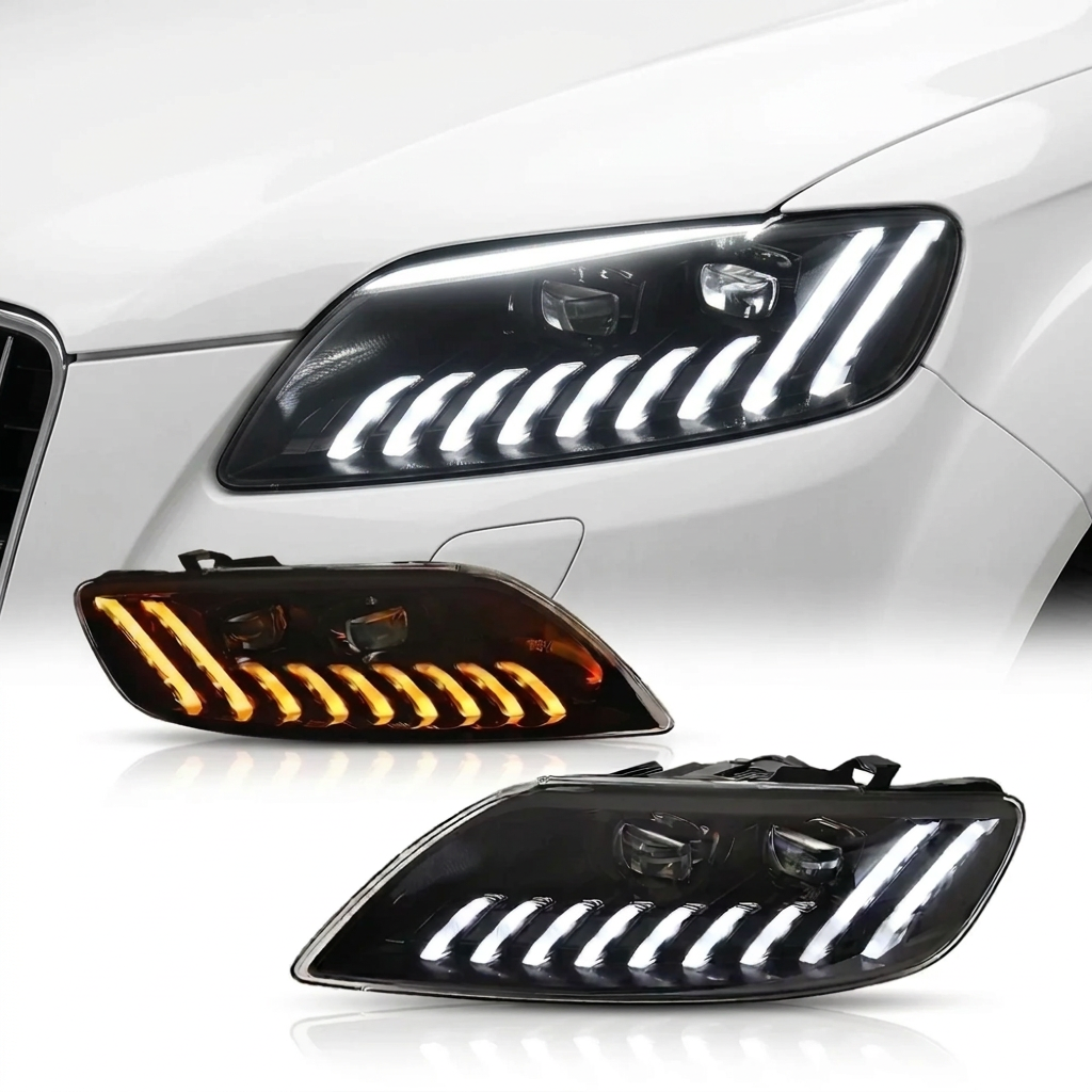 2007-2015 Audi Q7 Matrix Style LED Headlights | 4L