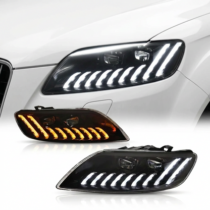 2007-2015 Audi Q7 Matrix Style LED Headlights | 4L